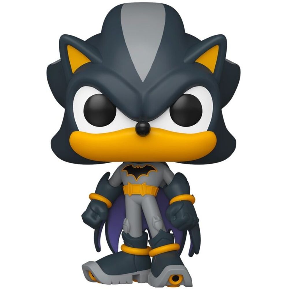 Funko POP! Heroes: DC Comics x Sonic - Shadow as Batman  COLLECTIBLES